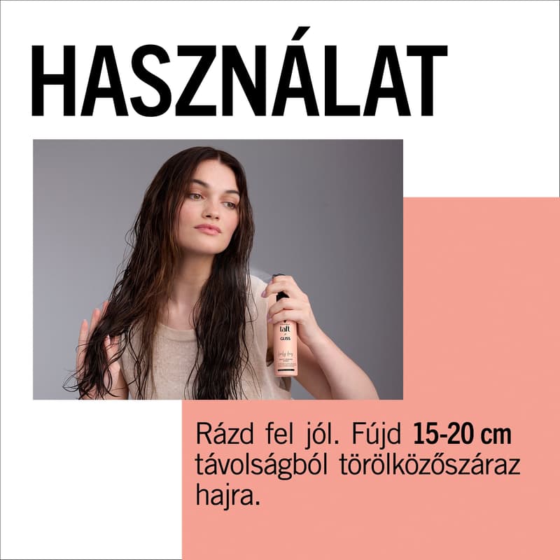 Taft X Gliss Hővédő spray