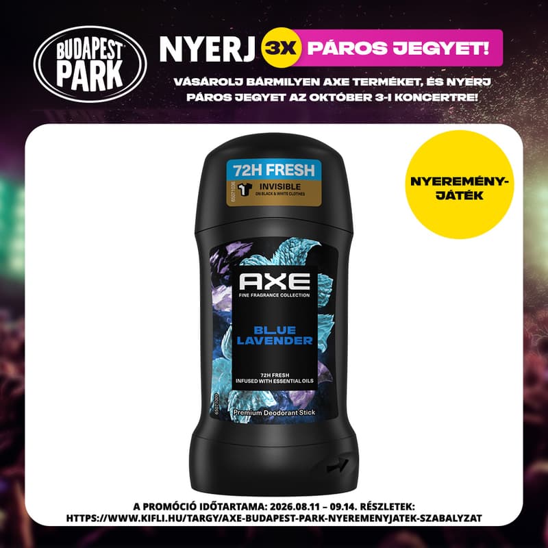Axe Fine Fragrance Collection Blue Lavender izzadásgátló stift, 50ml