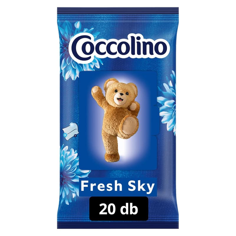 Coccolino wet scented cloth for dryer Blue