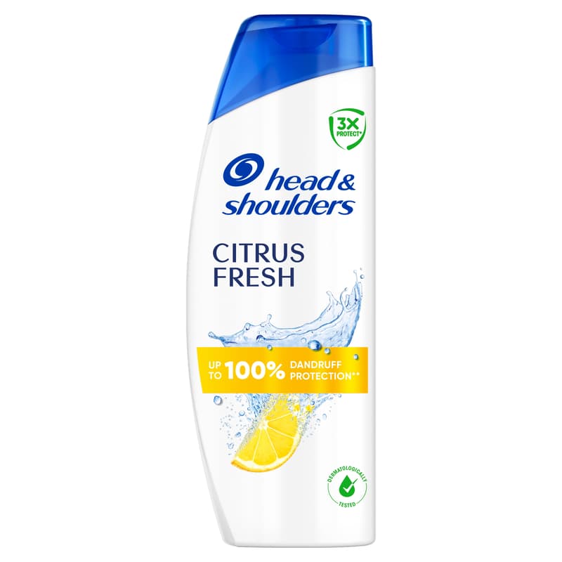 Head & Shoulders Citrus Fresh Korpásodás Elleni Sampon Zsíros Hajra