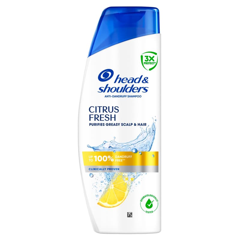 Head & Shoulders Citrus Fresh Korpásodás Elleni Sampon Zsíros Hajra
