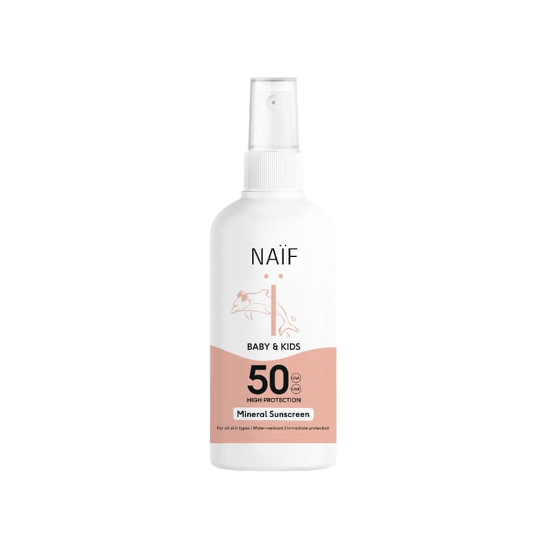 NAÏF Mineral Sunscreen Spray SPF 50 