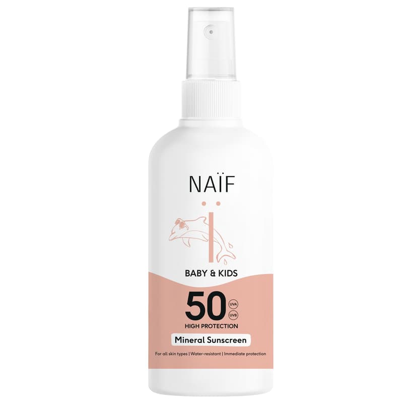 NAÏF Mineral Sunscreen Spray SPF 50 