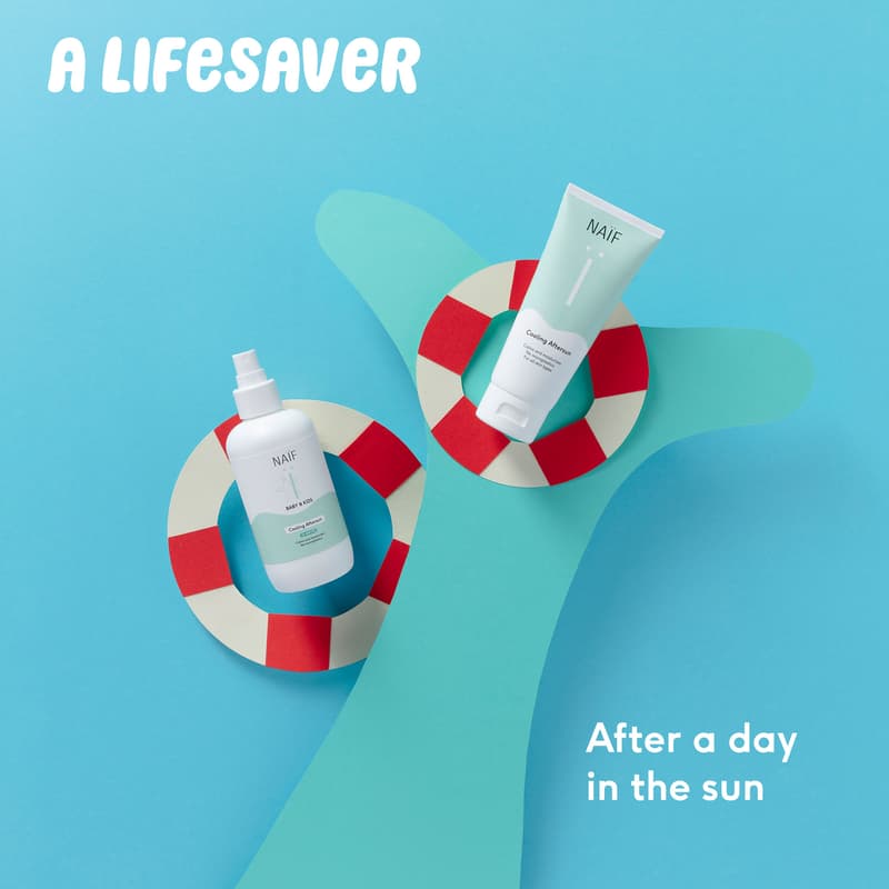 NAÏF Aftersun Baby&Kids Spray Perfume Free
