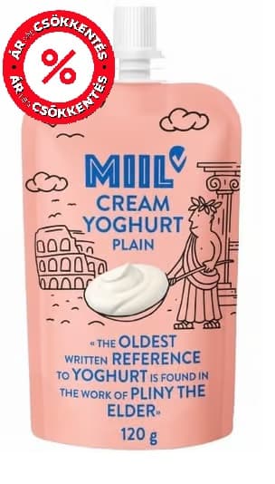 MIIL Cream Yogurt plain 120g pouch