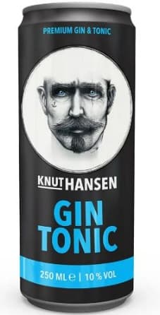 Knut Hansen gin & tonic RTD DRS (0,25L / 10%)