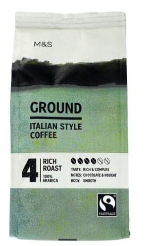 Marks & Spencer Pörkölt és őrölt arabica kávé