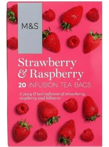 Marks & Spencer Hibiscus, strawberry and raspberry flavoured tea