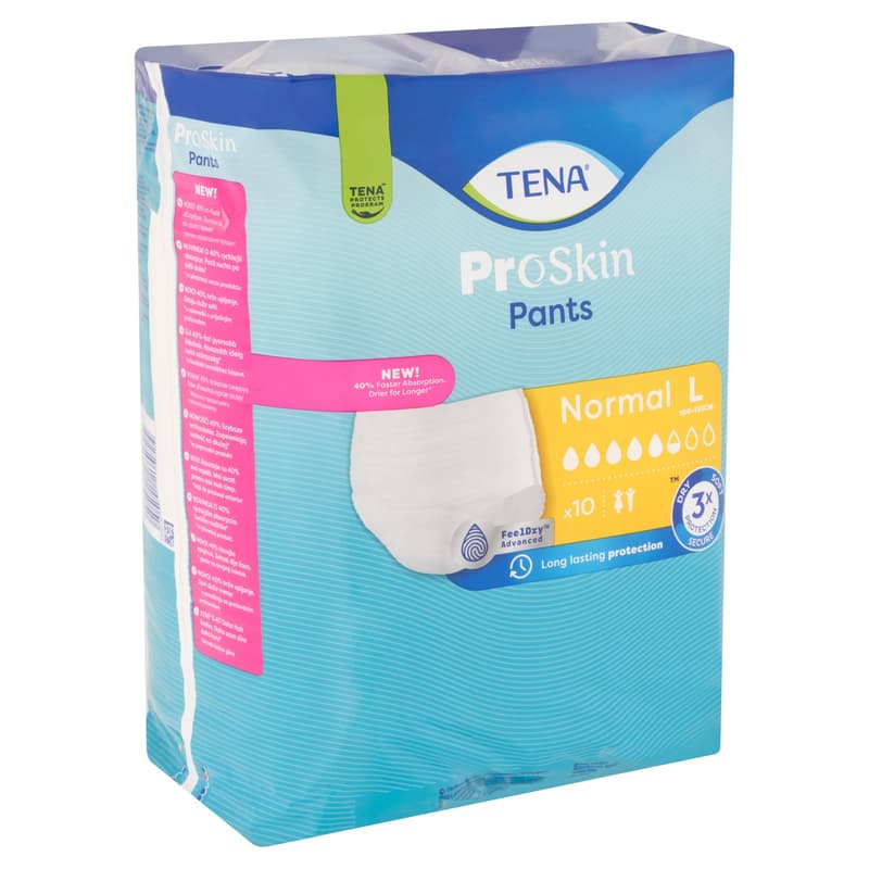 Tena Proskin Pants inkontinence pant, large 10 pcs