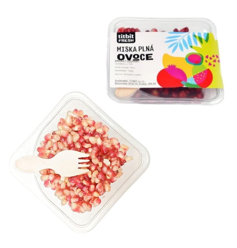 Titbit Pomegranate peeled, packed