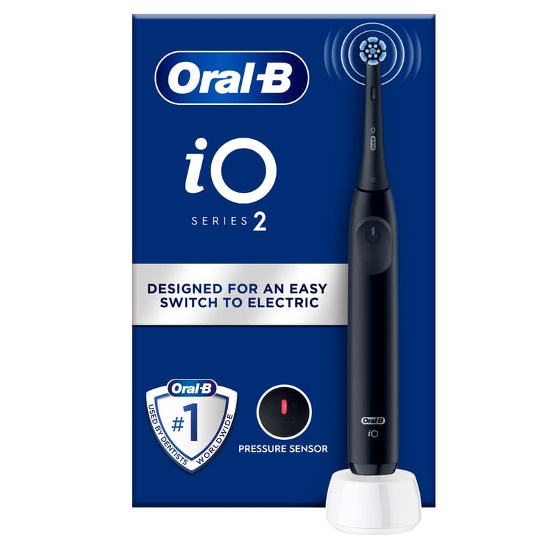 Oral-B iO2 Elektromos fogkefe, fekete