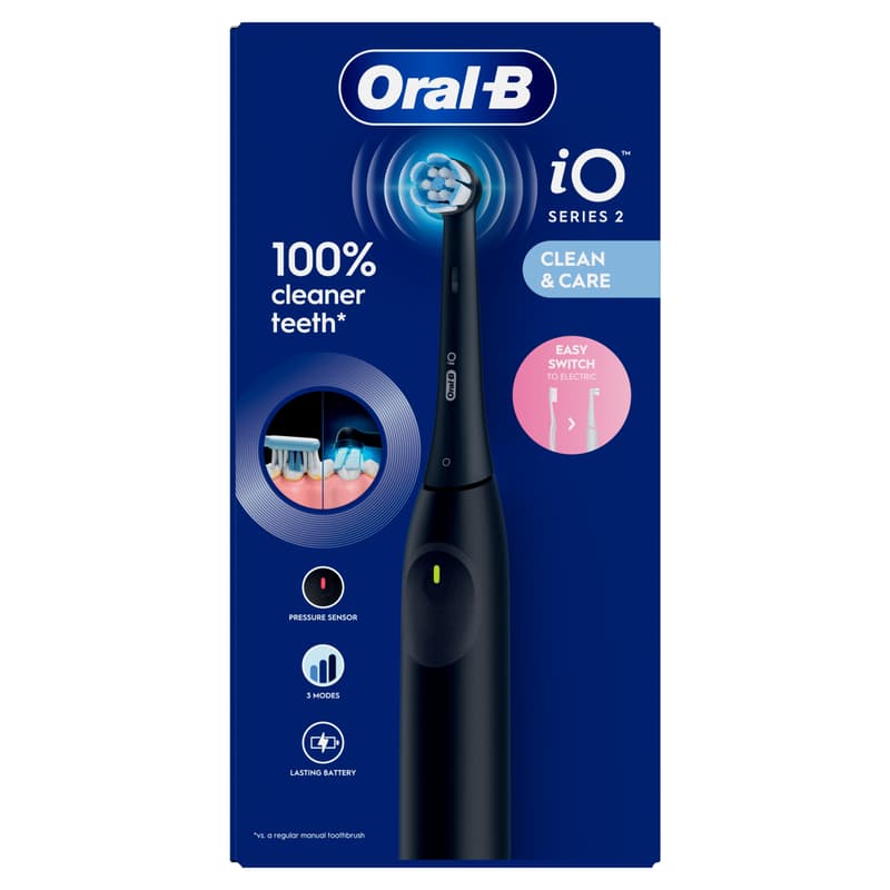 Oral-B iO2 Elektromos fogkefe, fekete