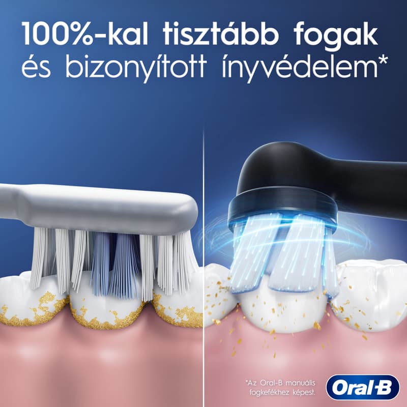 Oral-B iO2 Elektromos fogkefe, fekete