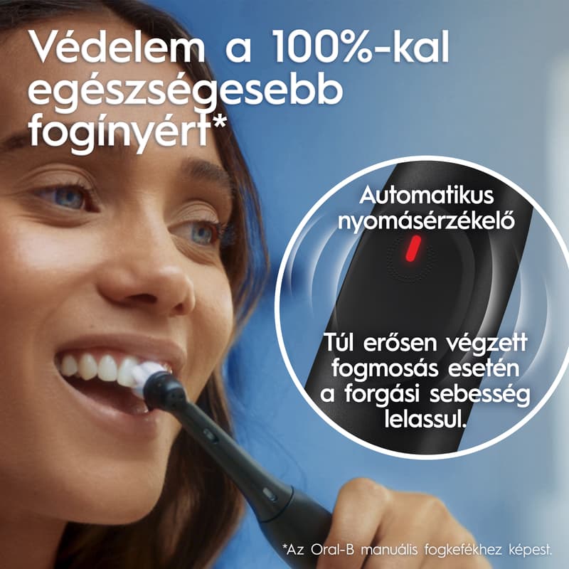 Oral-B iO2 Elektromos fogkefe, fekete