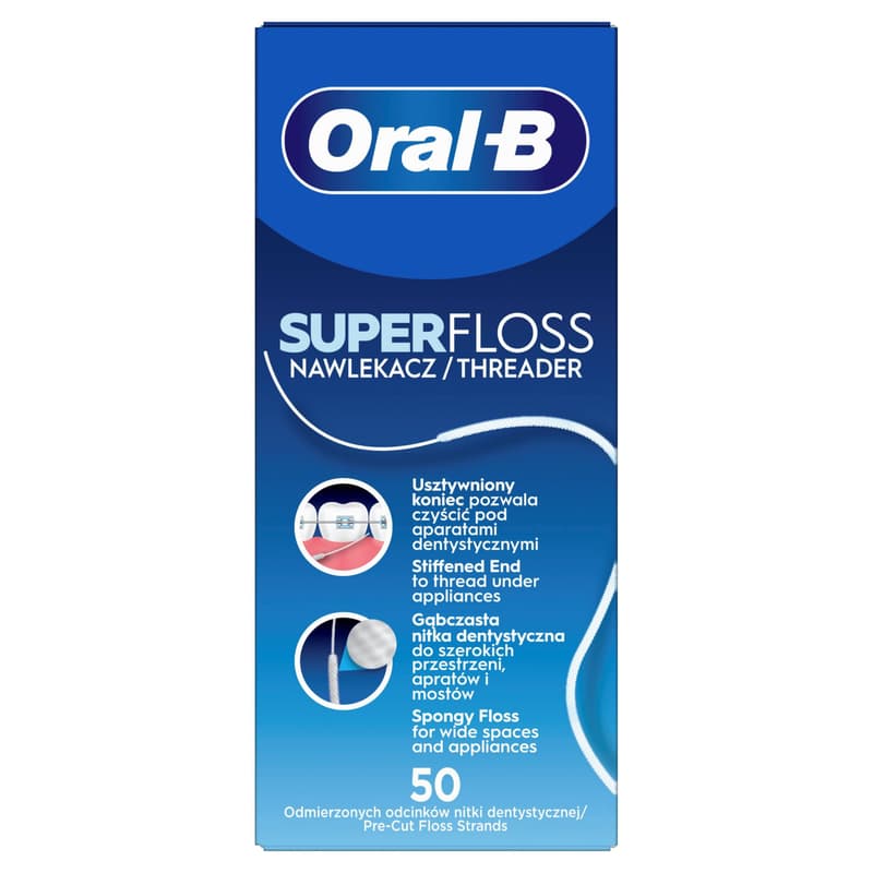 Oral-B Super Floss  50CT