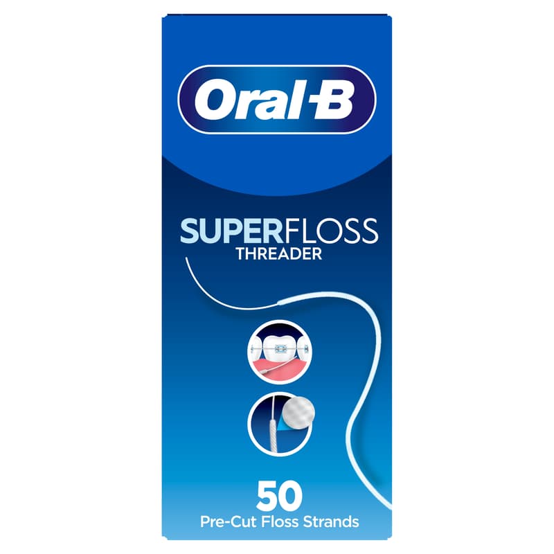 Oral-B Super Fogselyem, Előre Vágott Szál, 50 db