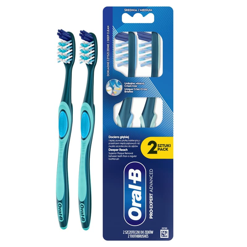OB Pro-Expert TBrush Adv 35 Medium 2CT