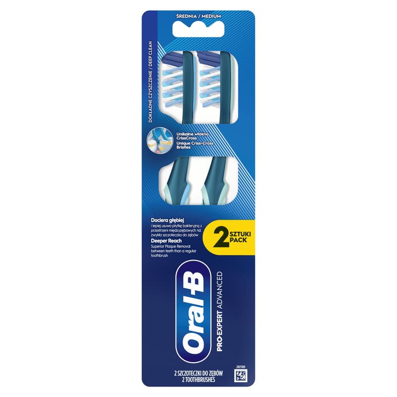 OB Pro-Expert TBrush Adv 35 Medium 2CT