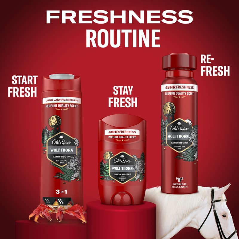 Old Spice Shampoo & Body Wolfthorn 400ML