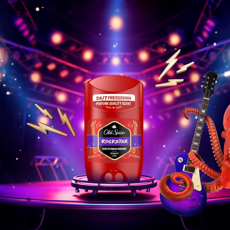 Old Spice Deodorant Stick Rockstar 65ML