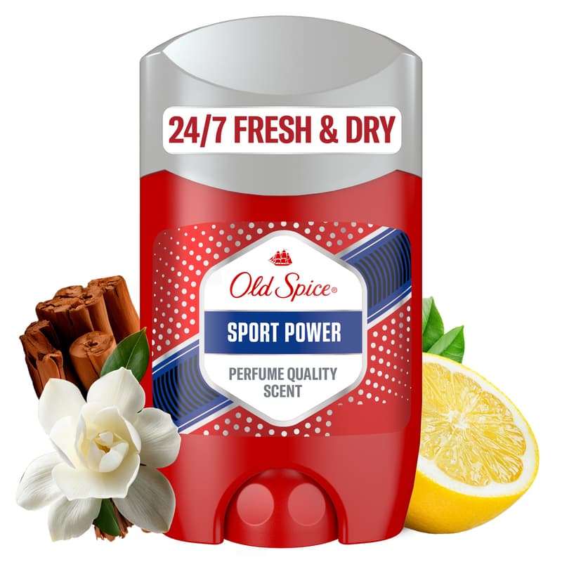 Old Spice Sport Power Izzadásgátló Stift, 50 ml