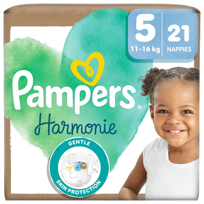 Pampers PureP Diaper Value Pack S5 21CT