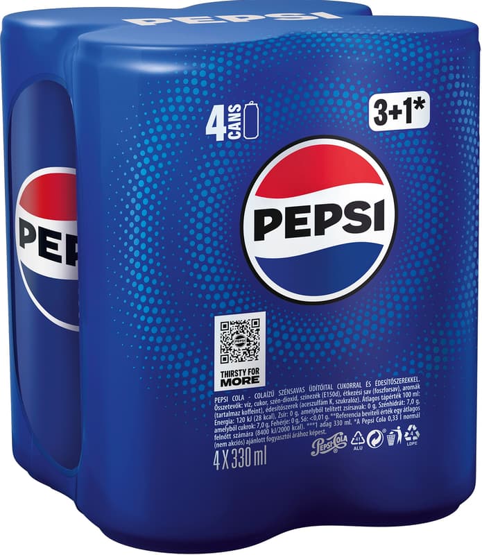 0,33L CAN Pepsi Cola 6CS 4x0,33L MP DRS