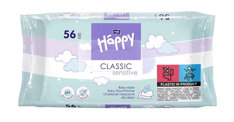 Bella Baby Happy Classic Wet Wipes Sensitive