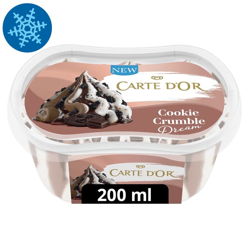 CARTE D'OR Mini Ice Cream Chocolate-Biscuit 200ml