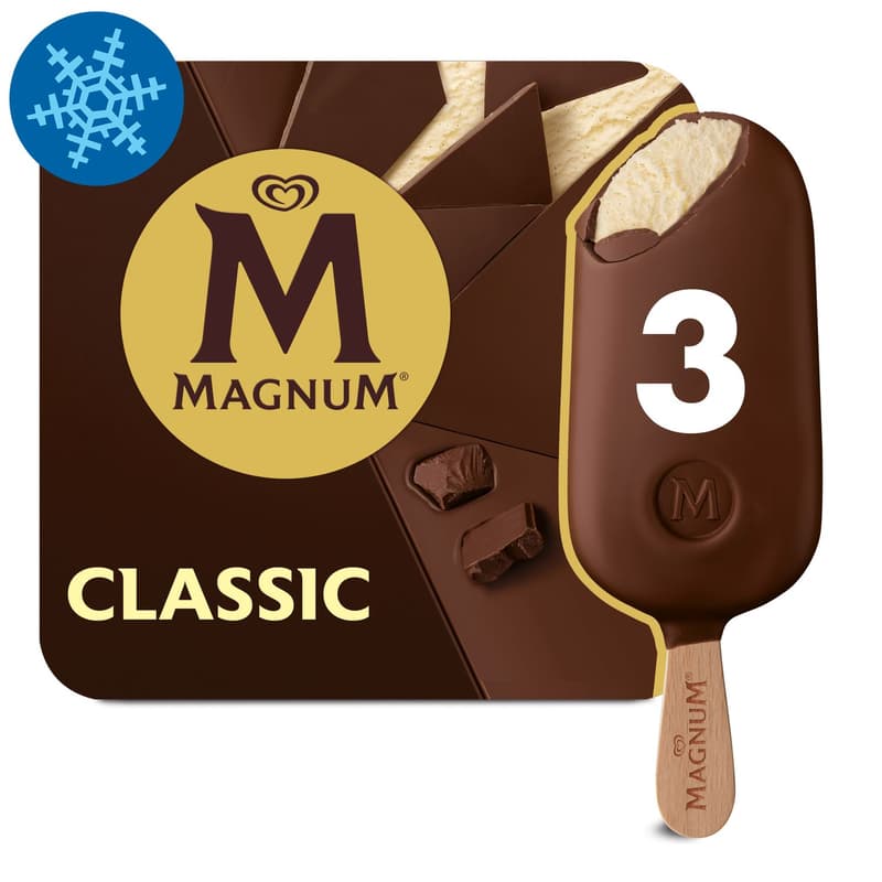 MAGNUM Ice Cream Stick Classic 3x100ml