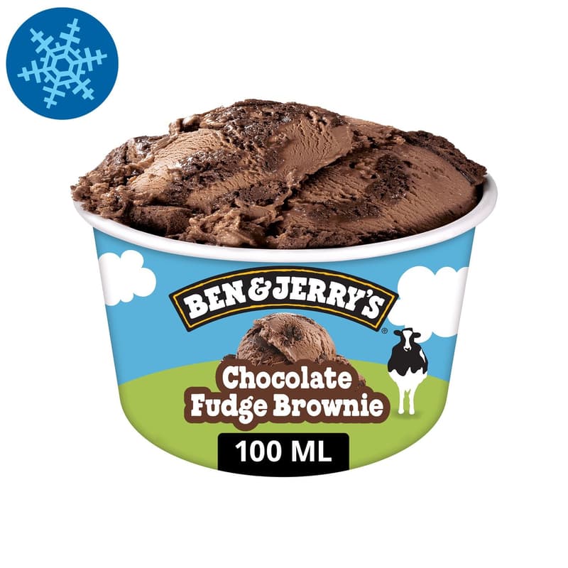Ben&Jerry's Poharas Jégkrém Chocolate Fudge Brownie 100ml