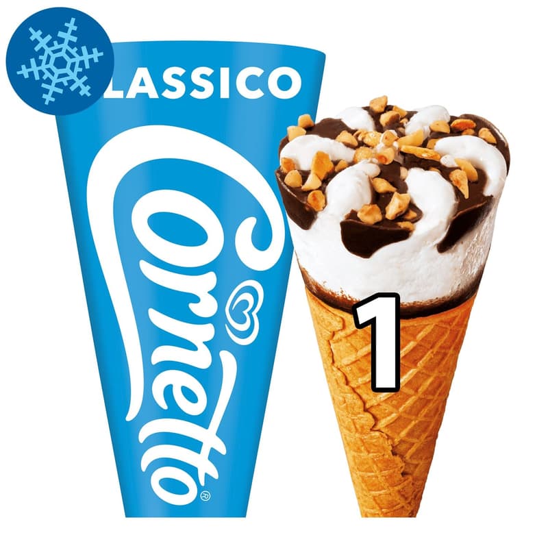 CORNETTO Funnel Ice Cream Classico Vanilla 125ml