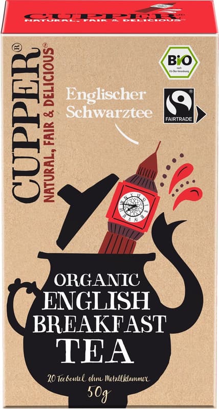 CUPPER English Breakfast Fairtrade & bio tea