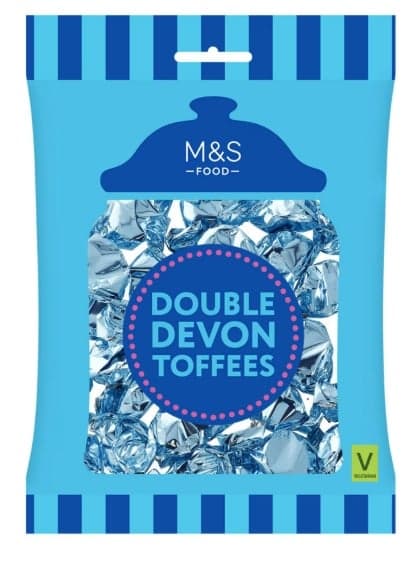 Marks & Spencer Food Double Devon Toffees 225g