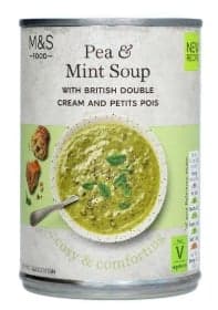 Marks & Spencer Pea & Mint Soup 400g