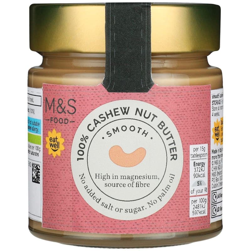 Marks & Spencer Food 100% Cashew Nut Butter 227g