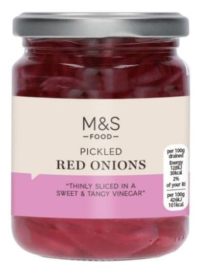Marks & Spencer Food Pickled Red Onions 260g