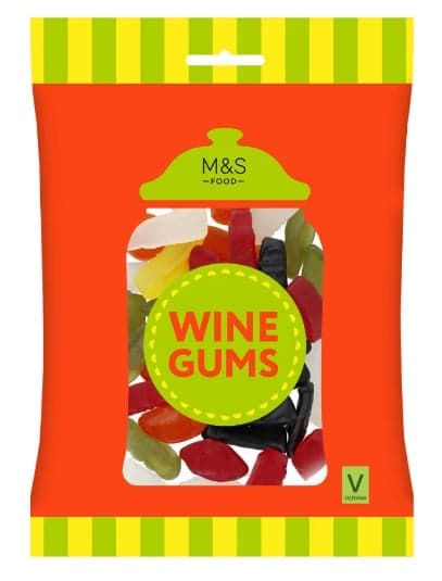 Marks & Spencer Food Wine Gums 225g