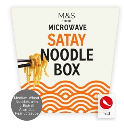 Marks & Spencer Food Microwave Satay Noodle Box 300g