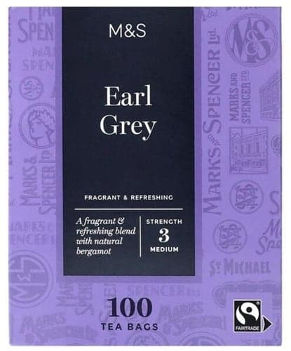Marks & Spencer Earl Grey 100 Tea Bags 250g
