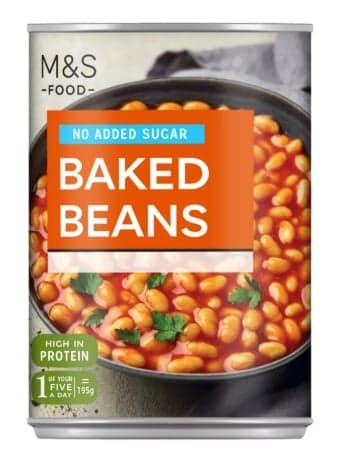 Marks & Spencer Food Baked Beans in a Rich Tomato Sauce 390g