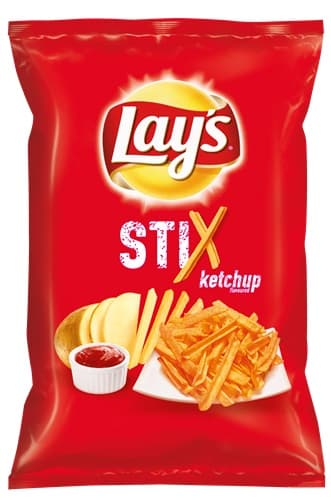 Lay's Ketchup stix ketchupos ízű burgonyachips