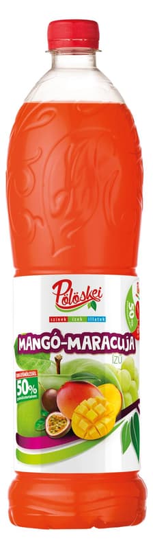 Poloskei mango-passionfruit syrup 1l
