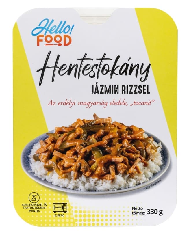 Hello Food Butcher's Stew with Jasmine Rice