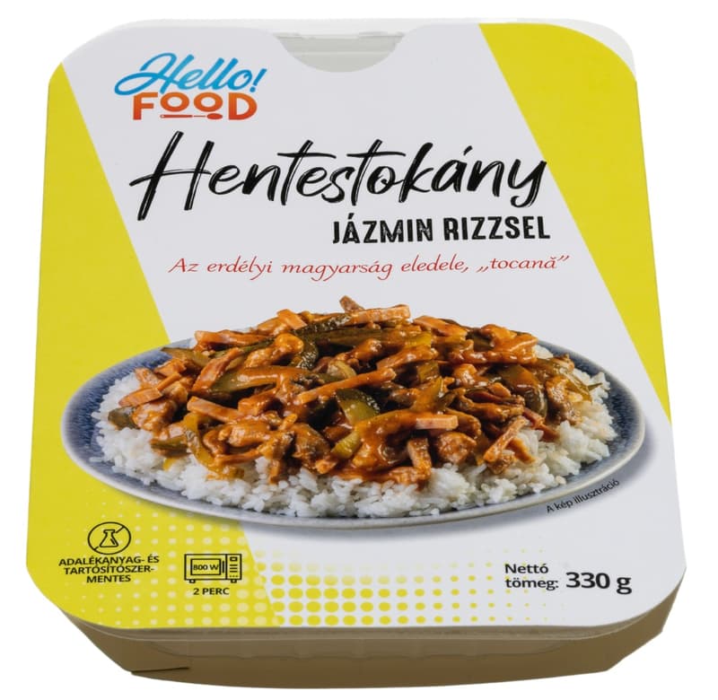 Hello Food Butcher's Stew with Jasmine Rice