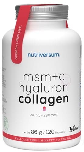 Nutriversum MSM+C Hyaluron Collagen Caps