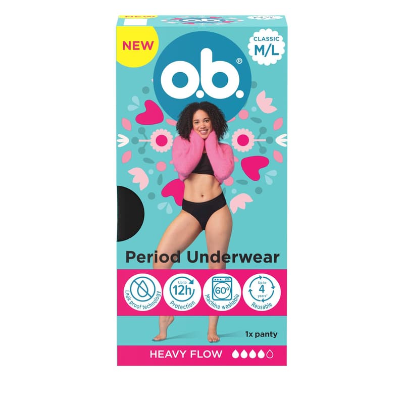 o.b.® Menstrual panties M/L