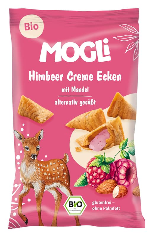 Mogli Organic Raspberry Almond Bites 30g