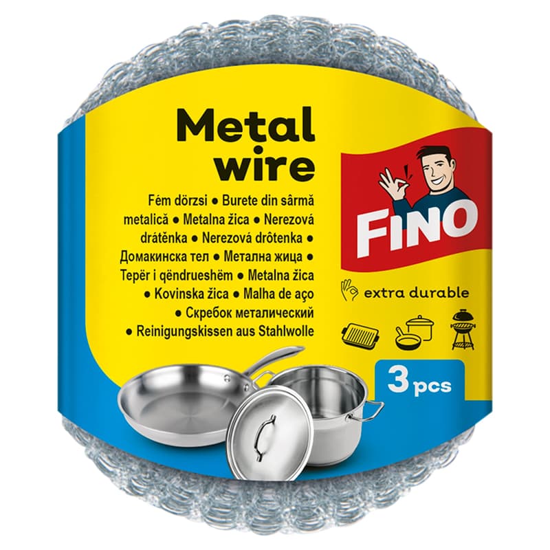 FINO METAL SCOURER 3PCS