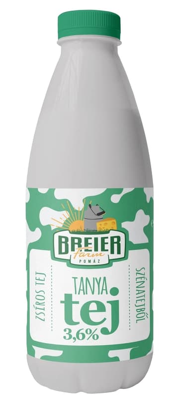 Breier Farm's Fresh Milk 3,6%